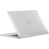 Kazan Hobi Apple Macbook Pro 14INÇ M3/m4/max A3112 A3185 A3401 A2918 A1992 ile Uyumlu Kılıf Simli Ön Arka Kapak Renksiz