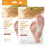 Kazan Hobi Ariul Smooth & Pure Foot Peeling Mask Nourishing 2 Pairs - Çorap Tipi Yoğun Besleyici Ayak Peeling Maskesi 2 Çift