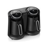Kazan Hobi Arzum OK006-K Okka Minio Duo Türk Kahvesi Makinesi, 8 Fincan Kapasite, 880 W, Krom - Çok Renkli