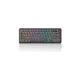 Kazan Hobi Attack Shark X65 He Manyetik Anahtarlı 65% Gaming Klavye – 8000 Hz Ultra Hızlı Tepki, 0.01 mm Rapid Trigger Hassasiyeti, Pbt Tuşlar, Rgb Aydınlatma, Qmk Desteği (Black Contour Line)