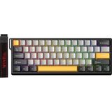 Kazan Hobi Aula WIN60 He Max Manyetik Klavye Rapid Trigger Wing Chun Switch 8000Hz Rgb Tkl Hot Swap Oyuncu Klavyesi Sarı