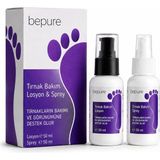 Kazan Hobi Ayak ve Tırnak Mantarı, Kaşıntı ve Koku Için Losyon & Sprey Seti 100 ml (50ML Losyon 50ML Sprey)