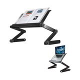 Kazan Hobi Ayarlanabilir Yükseklik ve Açı Ergonomik Alüminyum Okuma Standı, Kitap ve Tablet Tutucu, Siyah - Çok Renkli