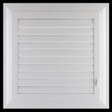 Kazan Hobi BADEM10 Menfez Banyo Wc Tuvalet Havalandırma Plastik Panjur Beyaz 27X32 cm