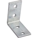 Kazan Hobi BADEM10 Mobilya Köşe Bağlantı Sabitleme L Demir Deprem Dolap Duvar Birleştirme Gönye 35X35X20 mm (10 Adet)