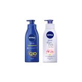 Kazan Hobi Besleyici Sıkılaştırıcı Vücut Sütü 400 ml + Pompalı Kiraz Çiçeği Jjojoba Yağı Losyon 400 ml