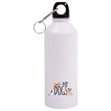Kazan Hobi Biggdesign Dogs Karabinerli Alüminyum Matara 400 ml