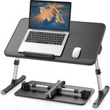 Kazan Hobi Bix Saiji AL30 Ayarlanabilir Laptop Standı Ergonomik Tasarım 17 Inç Uyumlu Taşınabilir Masa Siyah