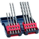 Kazan Hobi Bosch 2607019903 Sds-Plus-3-Spiral Matkap Ucu Için Darbeli Matkap, 8-Parçalı Set