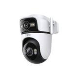 Kazan Hobi C545D 2k Çift Lensli Dış Mekan Güvenlik Kamerası, 165° Geniş Açı ve Telefoto Lens, IP66, Aı Takip, Renkli Gece Görüşü, Ethernet, Iki Yönlü Ses