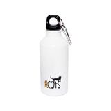 Kazan Hobi Cats Karabinerli Alüminyum Matara 400 ml - Çok Renkli