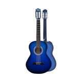 Kazan Hobi CG-270BL Klasik Gitar 4/4 Yetişkin Boy Sap Ayarlı Full Set - Çok Renkli