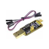 Kazan Hobi CH340G RS232 Usb-Ttl Seri Haberleşme Dönüştürücü Modülü + 9 Küçük Kablo - Çok Renkli