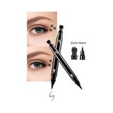 Kazan Hobi Çift Taraflı Çiçek Desenli Kalem Eyeliner, HBTASARIM12CICEK1