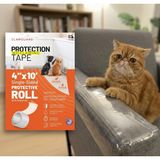 Kazan Hobi Clawguard Koruma Bandı - Kedi, Köpek, Kuş, Tavşan Tırmalama ve Pençe Mobilya, Kanepe, Pencere Pervazı, Araba Kapısı, Cam ve Daha Fazlasına Karşı Dayanıklı Tek Taraflı Kalkan Koruma Bariyeri!