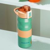 Kazan Hobi Cooker 1393-4 Paslanmaz Çelik Sızdırmaz Çift Katmanlı Yalıtımlı Çay Kahve Termosu Yeşil 350 ml