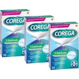Kazan Hobi Corega 3 Dakikada Diş Protezi Temizleyici 30 Tablet x 3 Adet