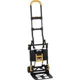 Kazan Hobi Cosco 12225YGB1E 2'si 1 Arada Katlanır El Arabası, 300 Lb. Kapasite, Uzatılabilir Saplı Çok Pozisyonlu, Sarı