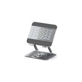 Kazan Hobi Coverzone Taşınabilir Katlanabilir Folding Alüminyum Notebook Stand Alüminyum Ayarlanabilir Açı ve Katlanabilir Portatif Rahat Kullanım 11 Inç 17 Inç Dizüstü Bilgisayar ve Laptop Stant | L98C
