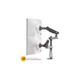 Kazan Hobi D9C Çift Kollu Monitör Standı, 27-50 Inç, 2-20 Kg, Vesa Uyumlu - Çok Renkli