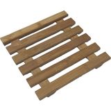 Kazan Hobi Doğal Bambu Nihale, Kare Şekilli, 15X15 Cm, Sıcak Tencere Altlığı