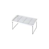 Kazan Hobi Dolap ve Mutfak Tezgahı Için Raf Düzenleyici, Buzdolabı Uyumlu Yükseltici Organizer, Metal Ayaklı Ek Raf, Çok Amaçlı Raf Düzenleyici Stand, Dolap, Tezgah ve Buzdolabı Için Uygun