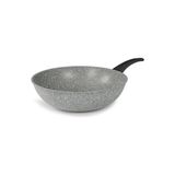 Kazan Hobi Dura Indüksiyon Tava, Taş Efekti, Alüminyum, Orta, Şeffaf - 10 cm