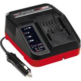 Kazan Hobi Einhell Orijinal Şarj Cihazı Power X-Car Charger 3A Power X-Change (Li-Ion, 18 V, 12 V Soket, Sürekli Akü Takibi ve Akıllı Şarj Yönetimi, 7'li LED Gösterge) - 4512113