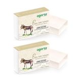 Kazan Hobi El Yapımı Doğal Eşek Sütü Sabunu, 150 G, 2'li Set