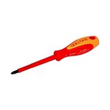 Kazan Hobi Elektrikçi Izoleli Yıldız Uçlu Tornavida, 1000 V, Sarı/kırmızı, 4.5 x 80 mm - Çok Renkli