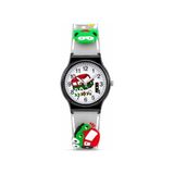 Kazan Hobi Erkek Çocuk Siyah Kasa Füme Silikon Kordon Araba Desenli Analog Kol Saati ST-304443 - Standart