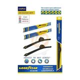 Kazan Hobi Fiat Fiorino ile Uyumlu 2008-2024 Supermute 2'li Muz Tipi Ön Silecek Seti - 10 cm