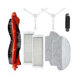Kazan Hobi Filtre, Rulo Fırça Paspas Kiti Xiaomi Mijia Mi Robot Paspas Pro STYTJ02YM Viomi V2 P V-RVCLM21B - Çok Renkli