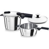 Kazan Hobi Fissler Vitaquick Glossy Düdüklü Tencere 6+3,5 Litre
