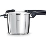 Kazan Hobi Fissler Vitaquick/düdüklü Tencere (6 L, Çap 22 Cm) Paslanmaz Çelik Düdüklü Tencere, 2 Pişirme Kademeli, Iç Kısım Dahil, Almanya'da Üretilmiştir - Indüksiyon