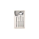 Kazan Hobi Flexispace 899430 Mutfak Gereçleri Için Plastik Çekmece Düzenleyici, Beyaz, 37 x 22 x 4,5 cm - Çok Renkli