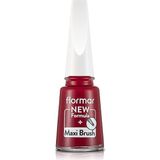 Kazan Hobi Flormar Sedefli Parlak Oje (Kırmızı) - Nail Enamel-