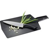 Kazan Hobi Gefu 13975 Lavos Katlanabilir Kesme Tahtası, Plastik Mutfak Tahtası, Katlanabilir, 47 x 26 cm