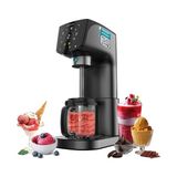 Kazan Hobi Gelatec 2100 Çok Fonksiyonlu Dondurma Makinesi; 500 W, 11 Dondurma Programı ve Meyve Içeceği, Creamon ve Re-Spin Teknolojisi, Dokunmatik Ekran, 3 Pişirme, Hacim 2,1 L