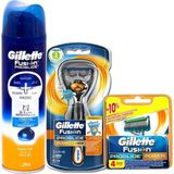 Kazan Hobi Gillette Fusion Proglide Pow.flexball Tıraş Makinesi +5 Yedek+Jel