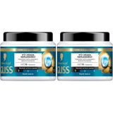 Kazan Hobi Gliss 400 ml X2 Nemlendirici Saç Maskesi | 4 Etkili Yapılandırıcı Formül | Onarıcı Yoğun Bakım Gücü