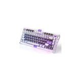 Kazan Hobi Gravastar Mercury V75 He Hall Effect Manyetik Switch Gaming Klavye, Hot-Swappable, Rapid Trigger, 8000Hz, 0.125MS Ultra Düşük Gecikme, Kablolu, Rgb Işıklı, Ingilizce Q, Mecha Gray