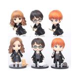 Kazan Hobi Harry Potter, Hermione, Ron Koleksiyon Figür Seti 6 Parça - Çok Renkli
