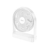Kazan Hobi Hoco HX65 Ultra Ince Masaüstü Fan Şarjlı, 2000 Mah, Kompakt & Hafif (340 G), 3 Hız (9 W), Sessiz ≤25 Db, Usb‑c - Çok Renkli