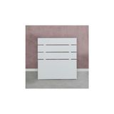 Kazan Hobi Huga Tek Kişilik Beyaz Yatak Başlığı 120LK/120 cm Baza Başlık