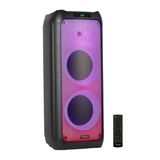 Kazan Hobi Ibiza WAVE10 10 Inç (25,4 Cm) Çift Woofer’lı Hoparlör, 800W, Bluetooth, Usb/microsd, Wave LED Efekti, Tws Kablosuz Bağlantı, Siyah
