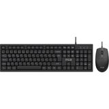 Kazan Hobi IMK-376T Kablolu Türkçe Q Klavye Mouse Seti | 105 Tuş Ergonomik Tasarım USB 2.0 10 Milyon Tuş Ömrü