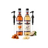 Kazan Hobi Kahve ve Kokteyl Şurubu Karamel Aromalı + Beyaz Çikolata Aromalı 70 cl + 2 Adet Pompa
