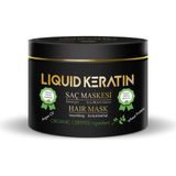 Kazan Hobi Keratin Saç Maskesi (250ML) Kuru Mat Sert Yıpranmış Yanmış Kırık Saçlar Için Onarıcı Bakım