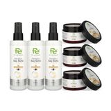 Kazan Hobi Keratin Saç Sütü 200 ml ve Saç Maskesi 300 ml Içeren Karma 6'lı Set